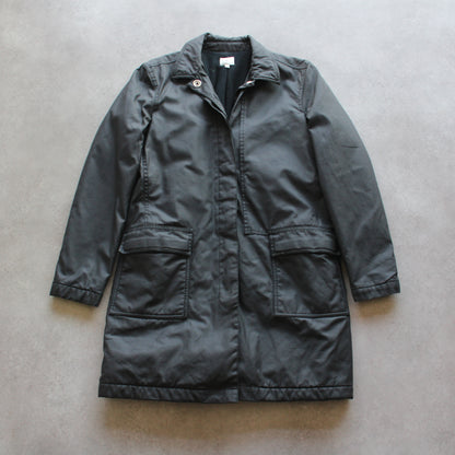 Calvin Klein Long Wax Jacket – Black (Woman-M)