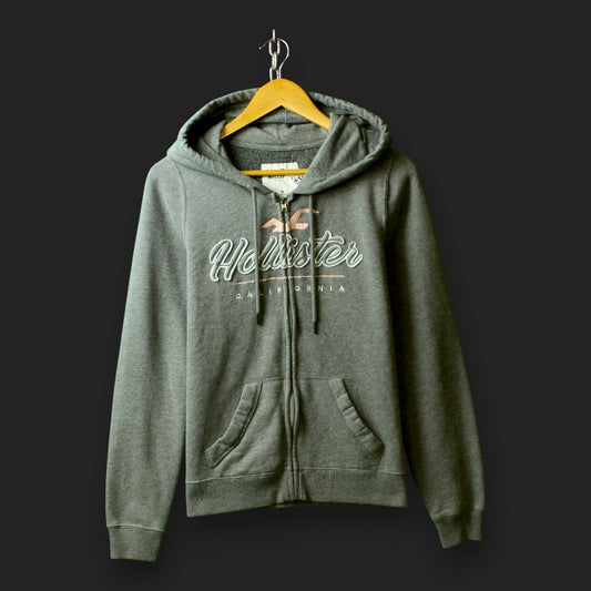 Hollister Hoodie mit durchgehendem Reißverschluss (Größe M)
