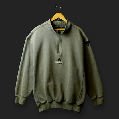 Adidas Equipment Vintage 1/4 Zip Sweater (Size-XL)