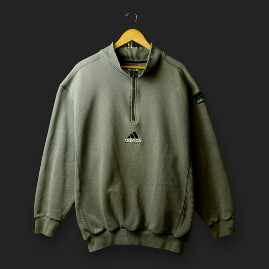 Adidas Equipment Vintage 1/4-Reißverschlusspullover (Größe XL)