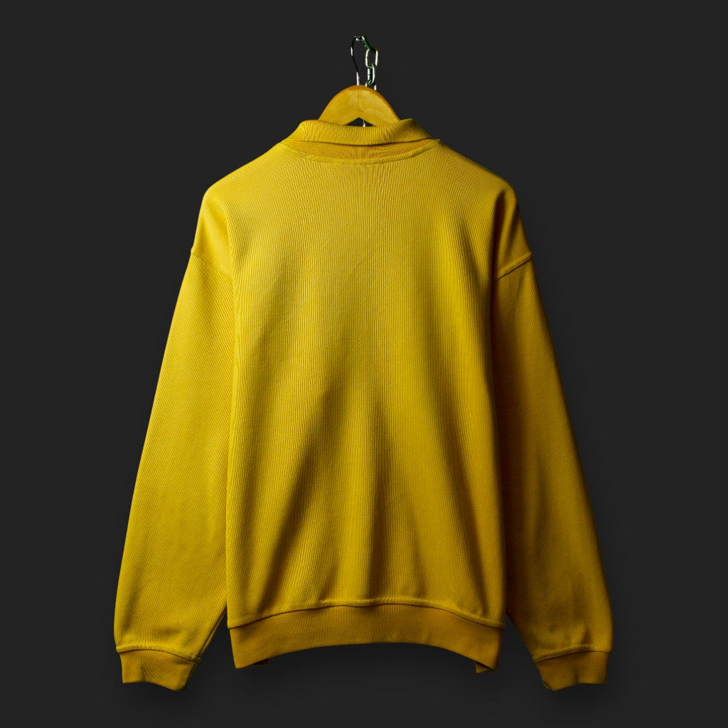 Headlands 1/4 Buttoned Vintage Sweater (Size-L)