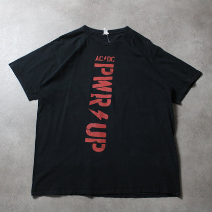 AC DC PWR UP bedrucktes T-Shirt (Herren, XL)