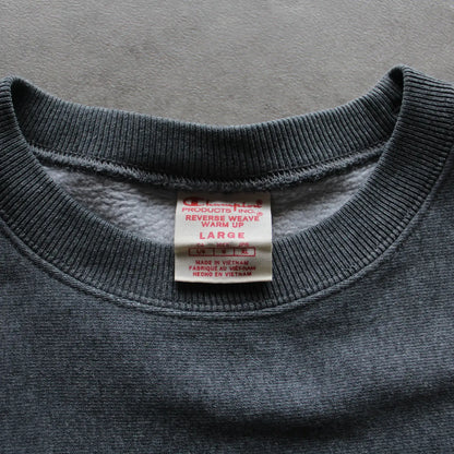 Champion Embroidered Crewneck – Grey (Man-L)