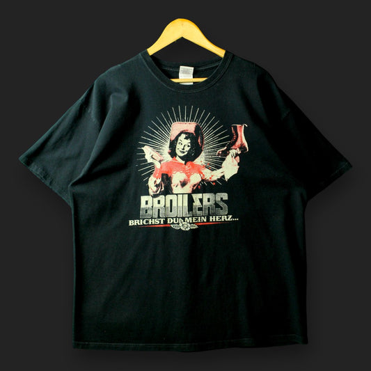Broilers bedrucktes T-Shirt (Größe XL)