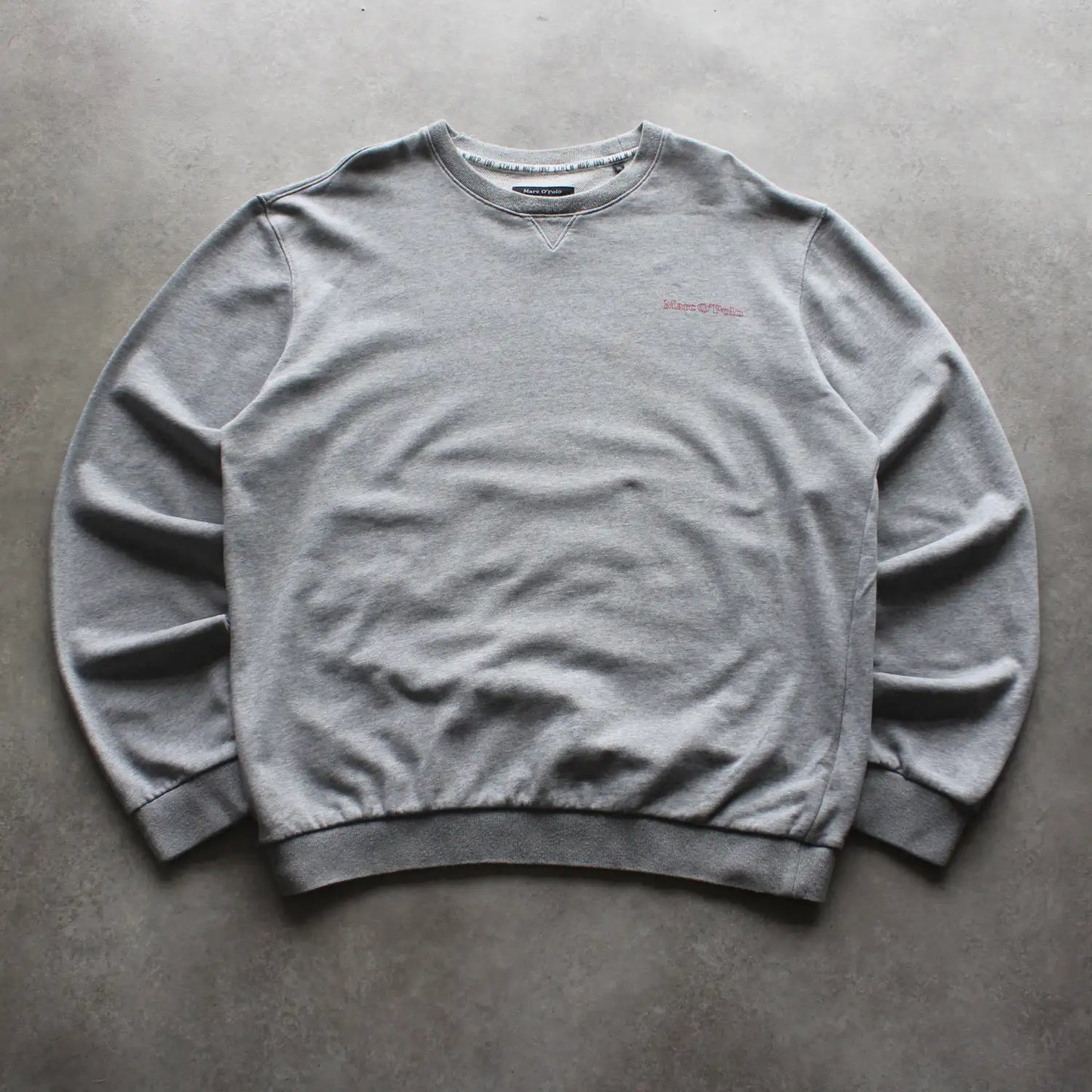 Marc O’Polo Printed Crewneck – Grey (Man-XXL)