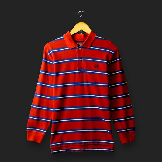 Chaps Langarm-Poloshirt (Größe 176 cm)