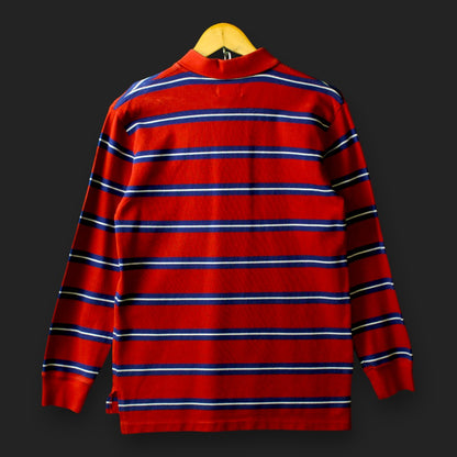 Chaps Langarm-Poloshirt (Größe 176 cm)