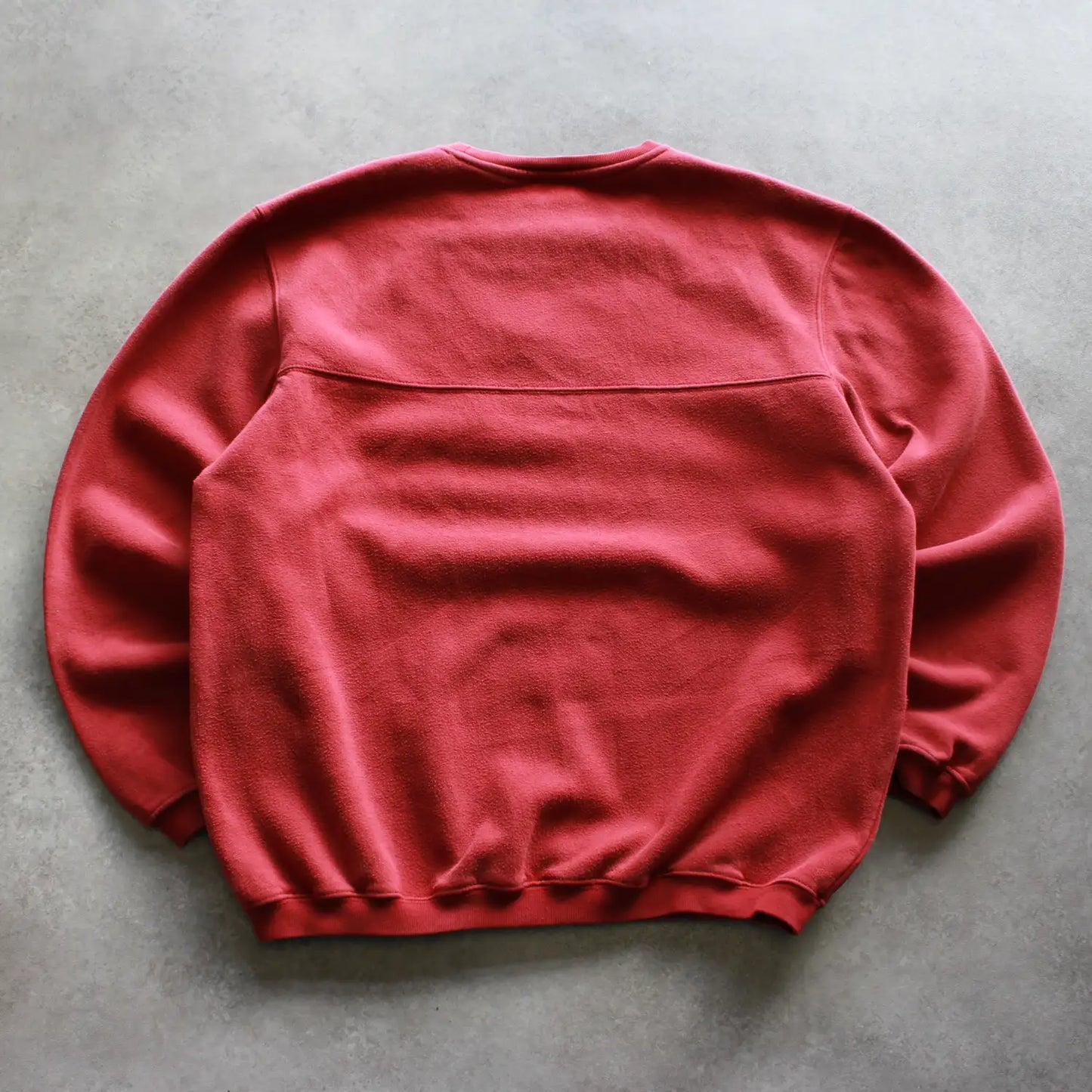 Adidas Embroidered Crewneck – Burgundy (Man-M)