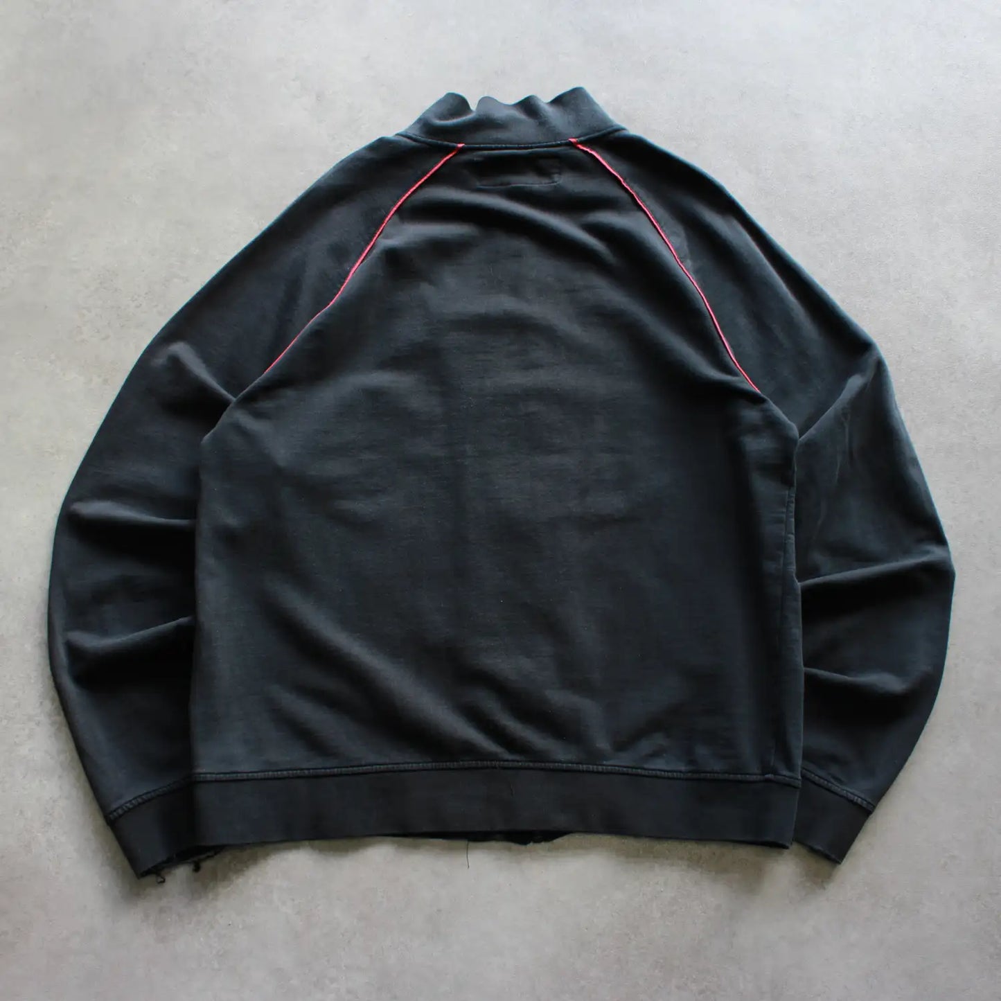 AC Milan Zip Up Sweater – Black (Man-L)