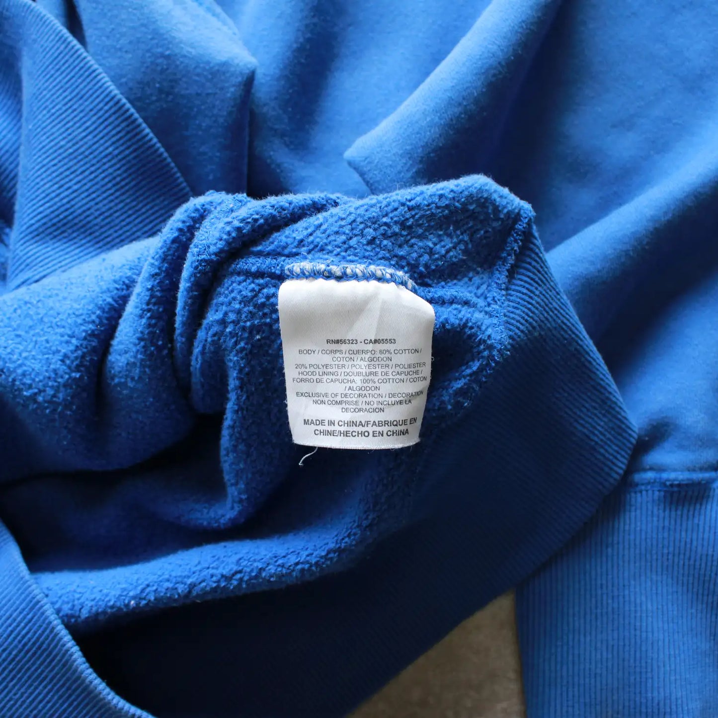 Nike Embroidered Delaware Hoodie – Blue/Yellow (Man-M)