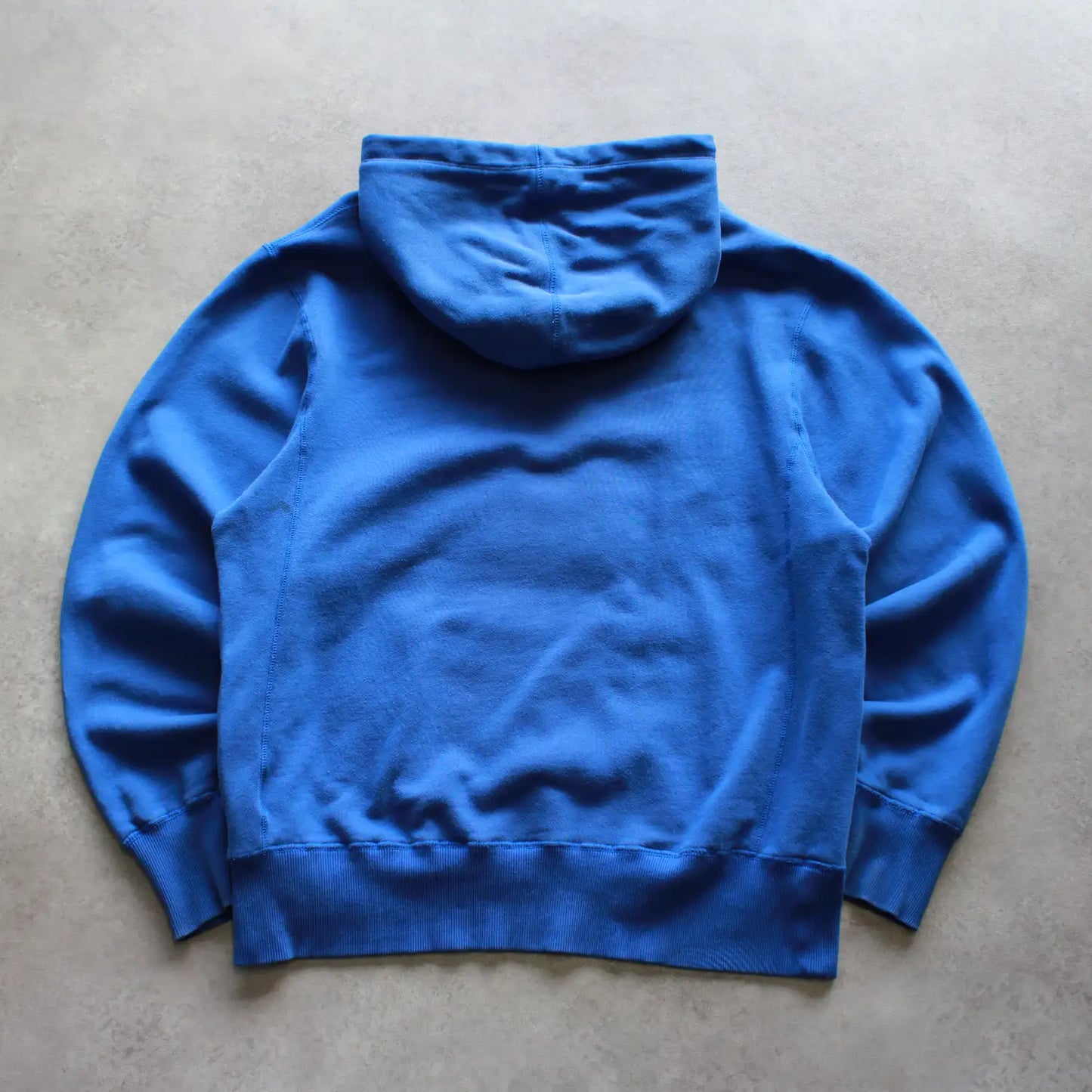 Nike Embroidered Delaware Hoodie – Blue/Yellow (Man-M)