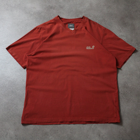 Jack Wolfskin T-Shirt mit Rückenaufdruck (Herren, XL)