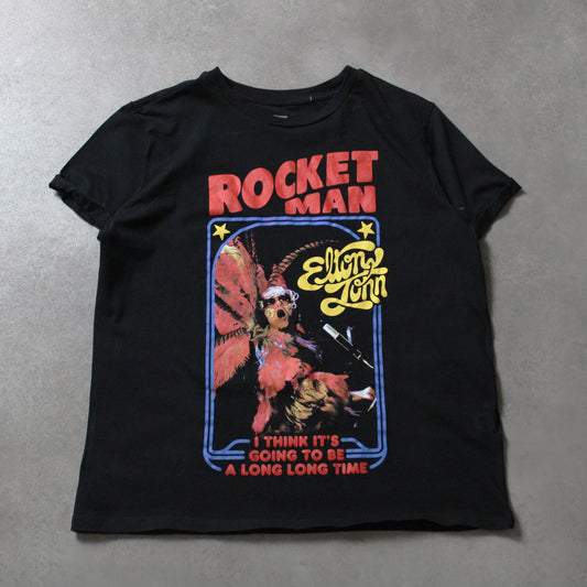 Elton John Printed T-Shirt (Woman-XL)