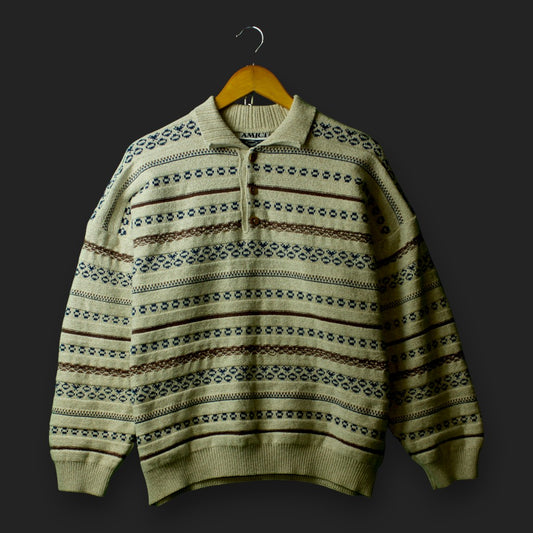 Amici Vintage Coogi Pullover (Größe-L)