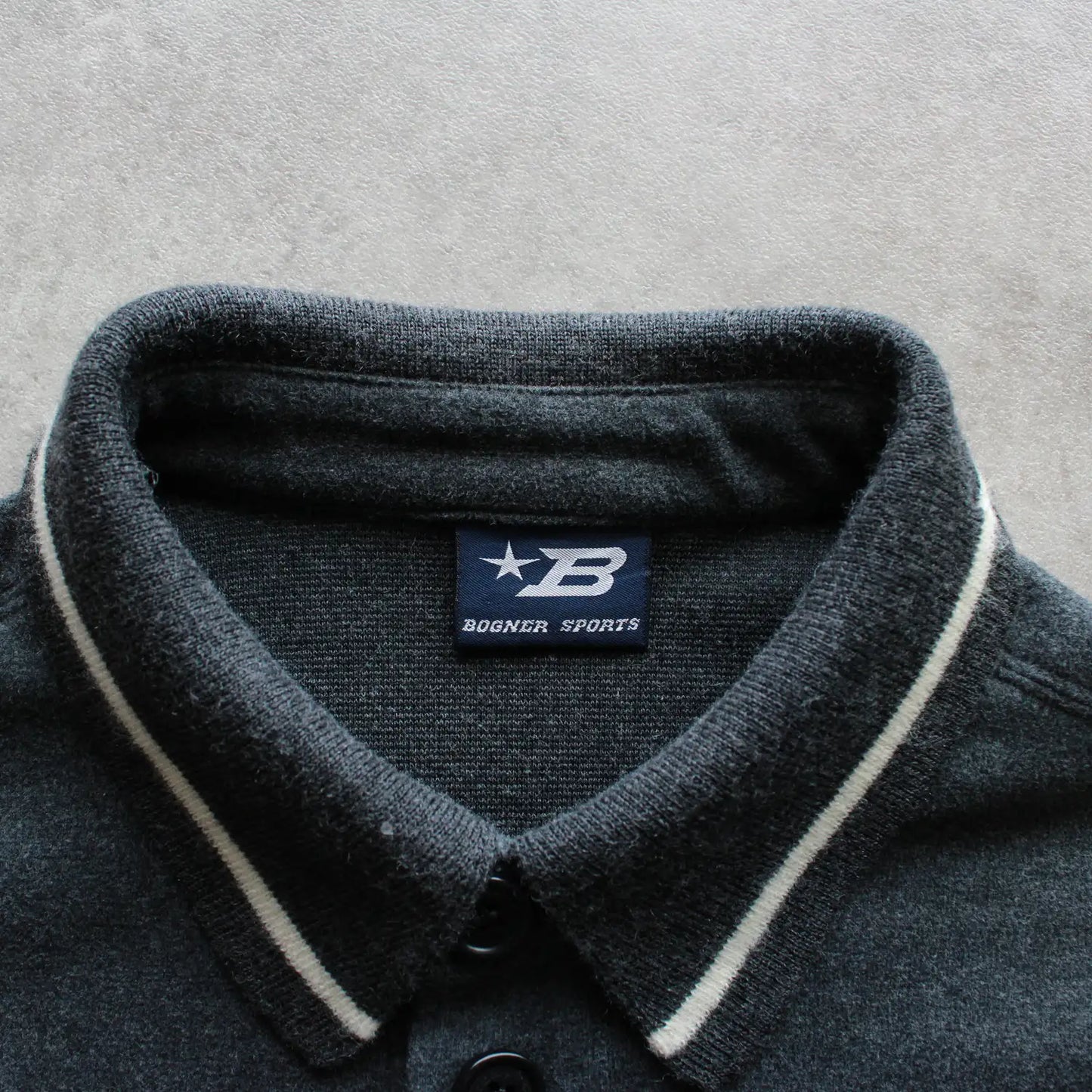 Bogner Sport Embroidered Shirt – Dark Grey (Man-L)