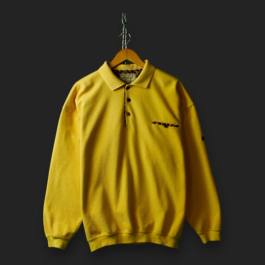 Gianni M. Pullover mit 1/4-Knopfleiste (Größe L)