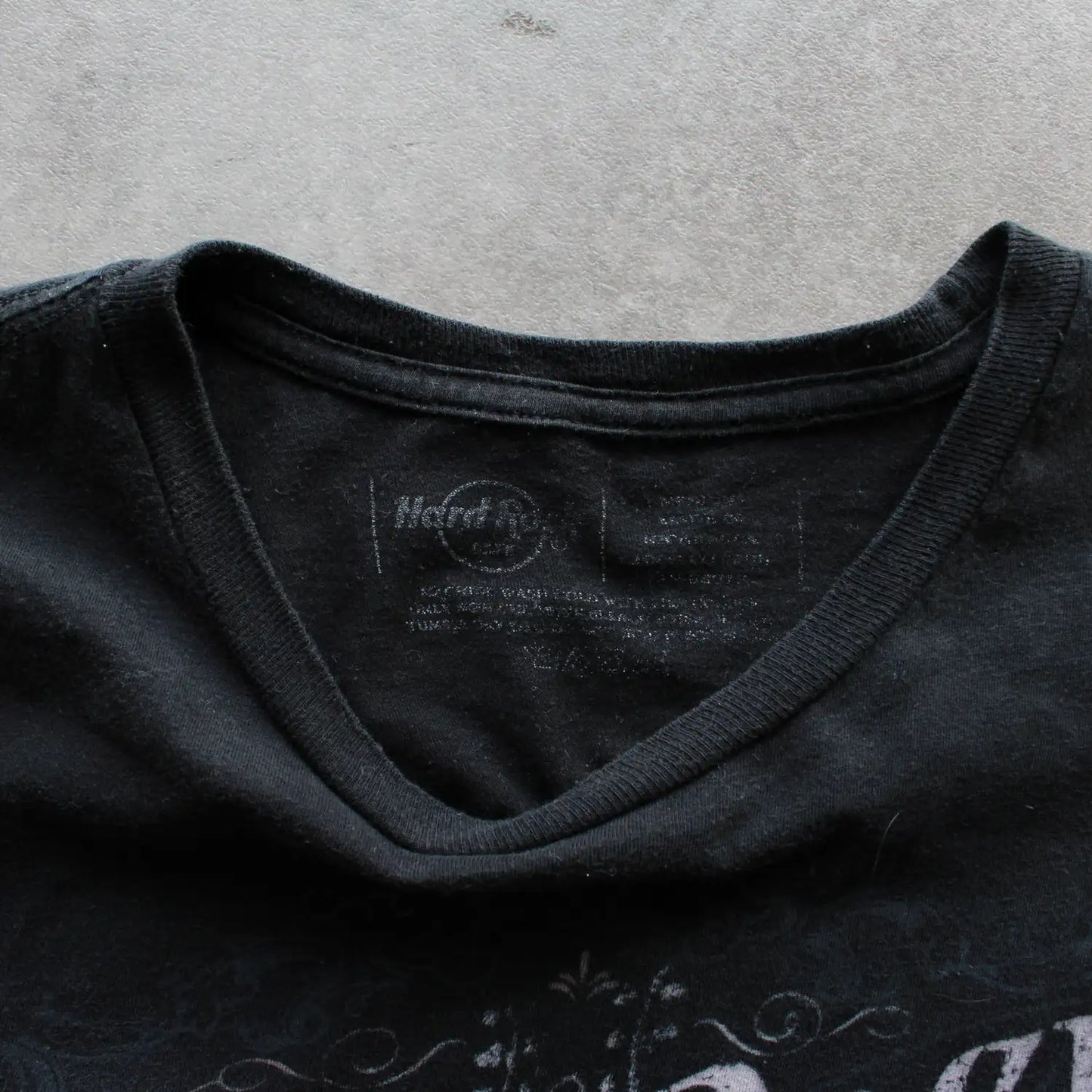 Hard Rock Cafe Miami Printed Tee – Black (Man-M)