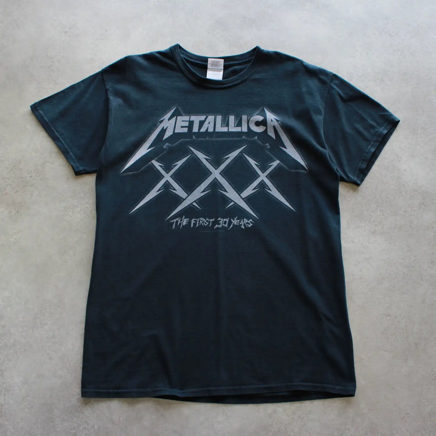 Gildan Metallica Printed Tee (2014) – Black (Man-M)