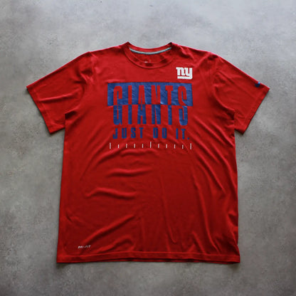 Nike NFL Giants Printed Tee – Red (Man-L)