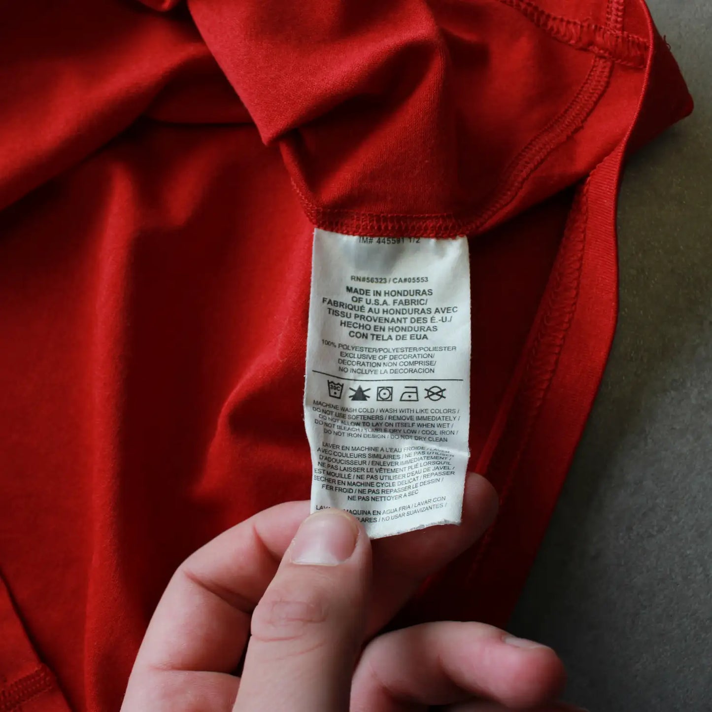 Nike NFL Giants Printed Tee – Red (Man-L)