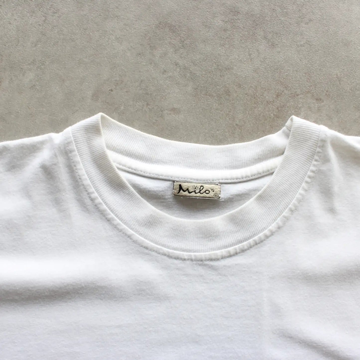 Milo’s Floral Pocket Printed Tee – White (Man-M)