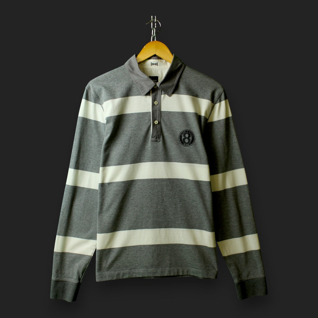 Hugo Boss Langarm-Poloshirt (Größe L)