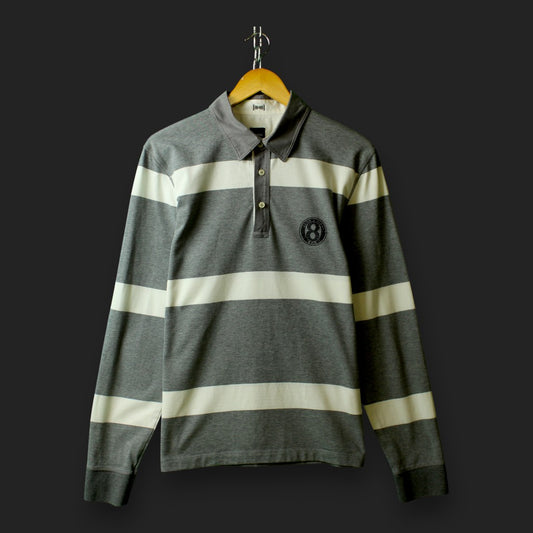 Hugo Boss Langarm-Poloshirt (Größe L)