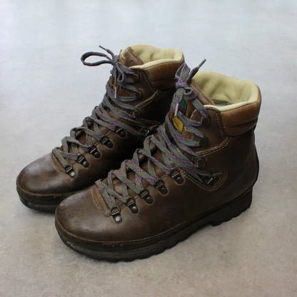 Meindl Leather Hiking Boots – Brown (Man-40.5)