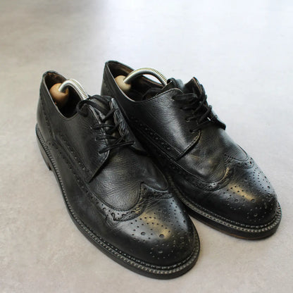 Lloyd Extrawelt Leather Brogue Shoes – Black (Man-40⅓)