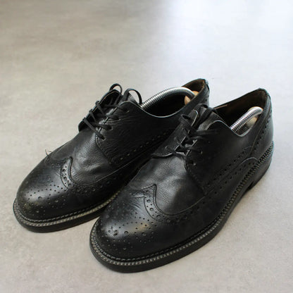 Lloyd Extrawelt Leather Brogue Shoes – Black (Man-40⅓)