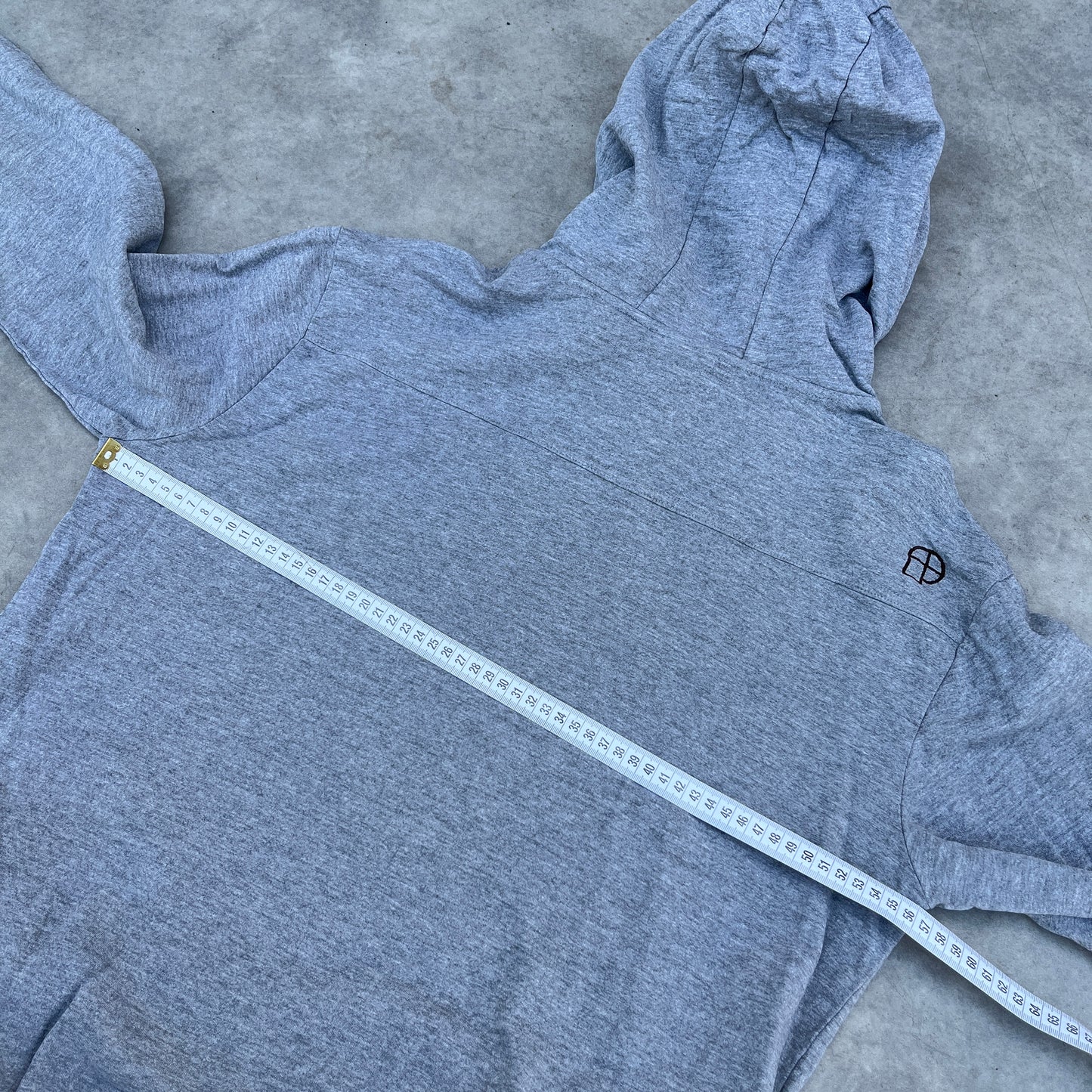 Protest Grey Hoodie L