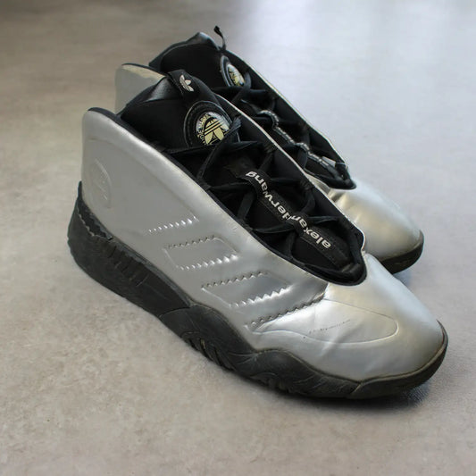 Adidas x Alexander Wang Basketball Sneakers – Silver/Black (Man-44)