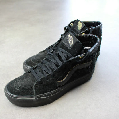 Vans Sk8-Hi Platform – Black Suede (Woman-38.5)