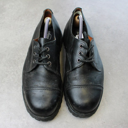 Shellys Steel Toe Leather Boots – Black (Man-42)