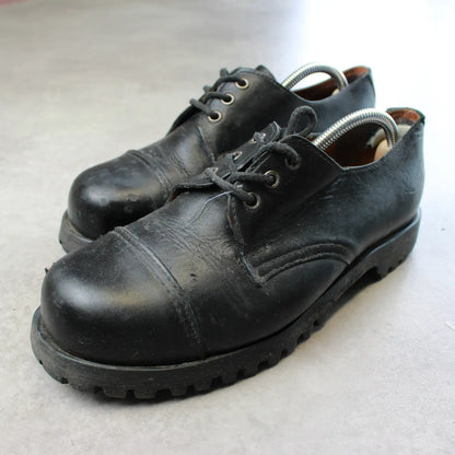 Shellys Steel Toe Leather Boots – Black (Man-42)