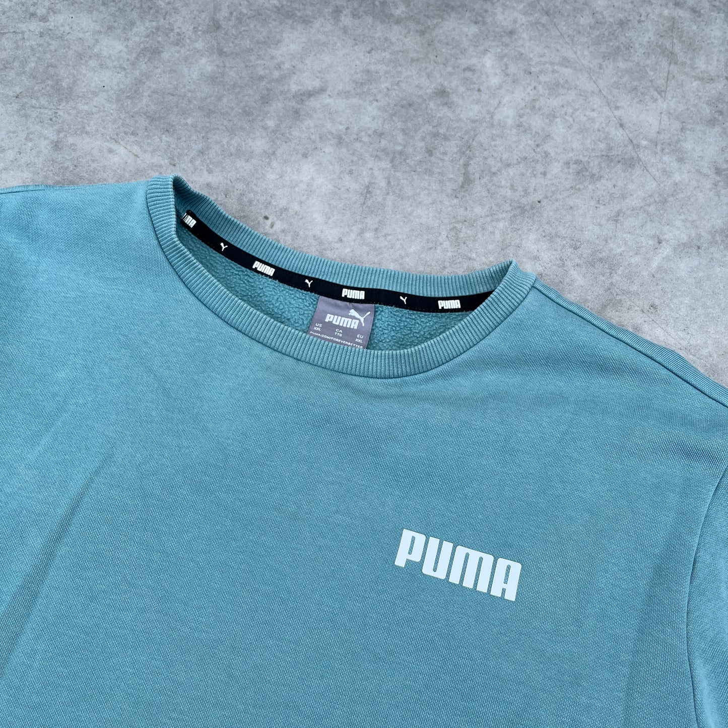 Puma Teal Sweatshirt XXL
