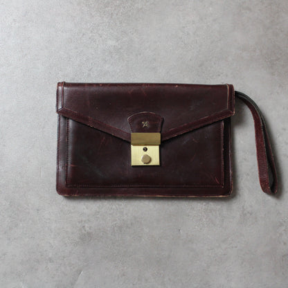 Kleine Vintage Lederhandtasche