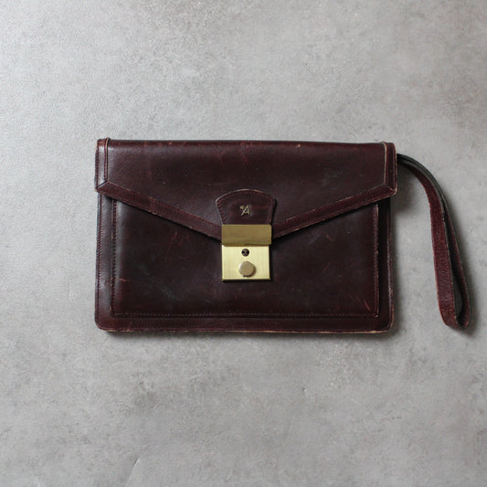 Kleine Vintage Lederhandtasche