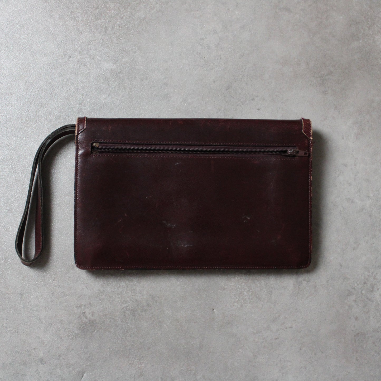 Kleine Vintage Lederhandtasche