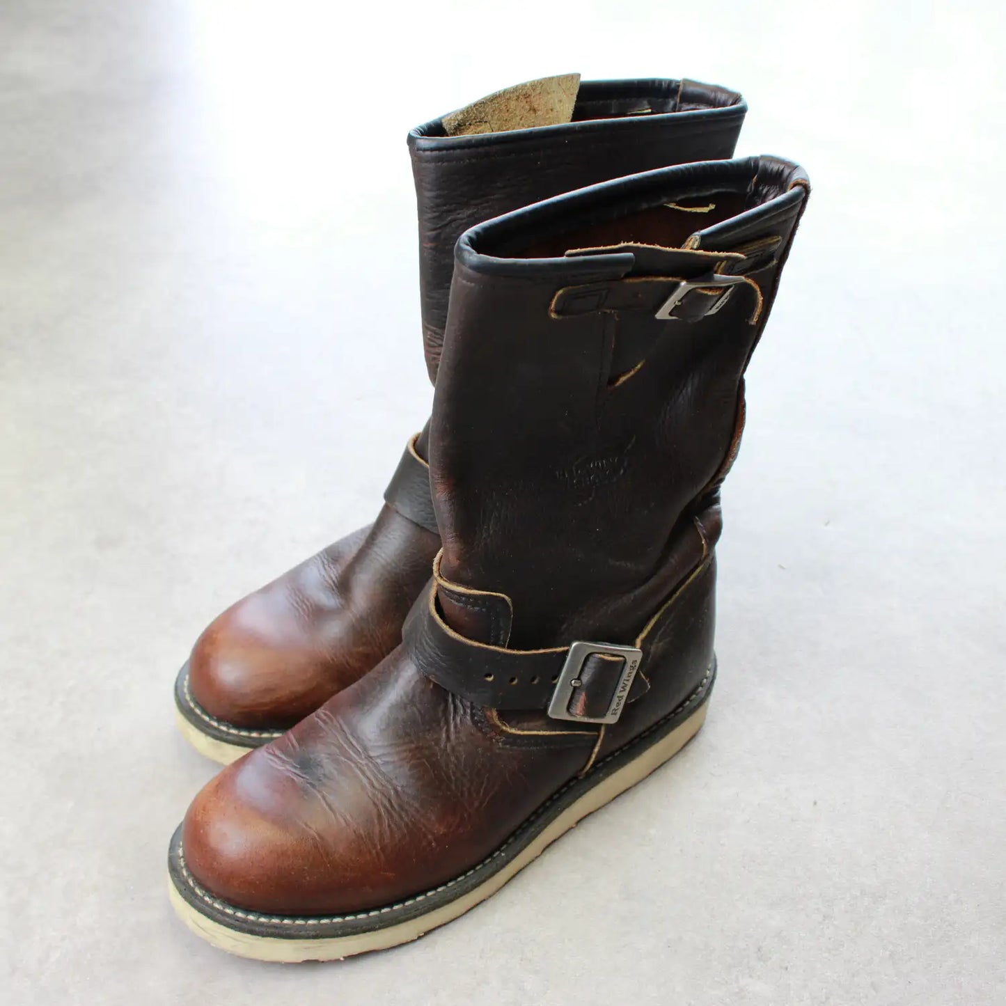 Red Wing Leather Engineer Boots – Brown (Woman-38)