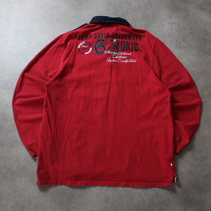 Camp David Langarm-Poloshirt (Herren - 3XL)