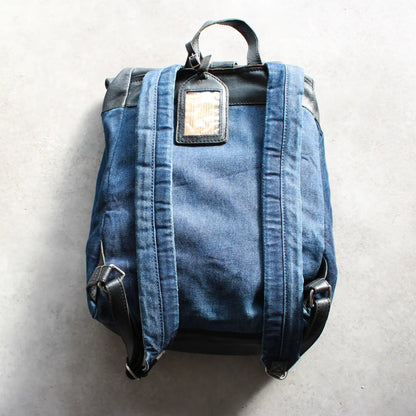 Cowboysbag Rolltop Backpack – Blue/Black (Man)