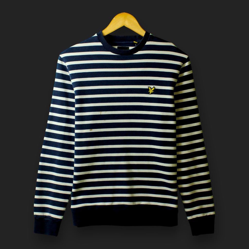 Lyle &amp; Scott Crewneck Sweater (Size-XS) [SPOTTED]