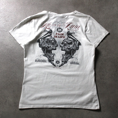 Oldschool Criminal T-Shirt (Damen-L)