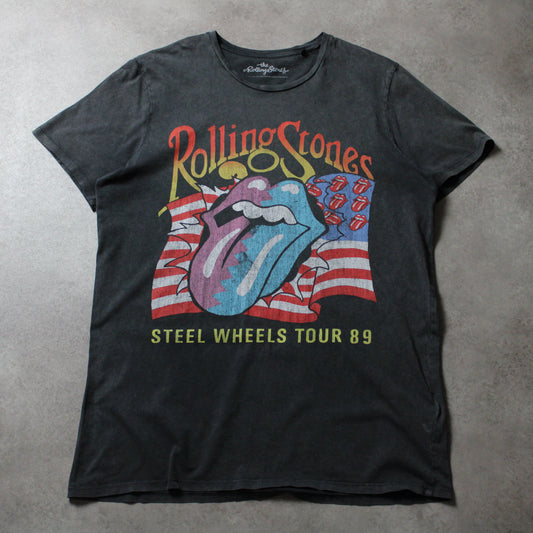 The Rolling Stones bedrucktes T-Shirt (Herren-XL) [ENTDECKT]