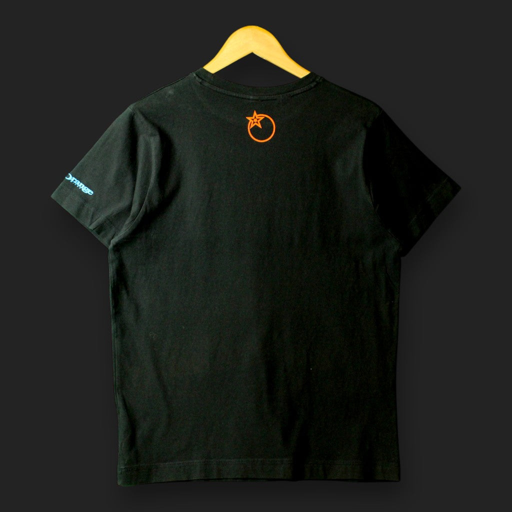 Orangefarbenes T-Shirt (Größe S)