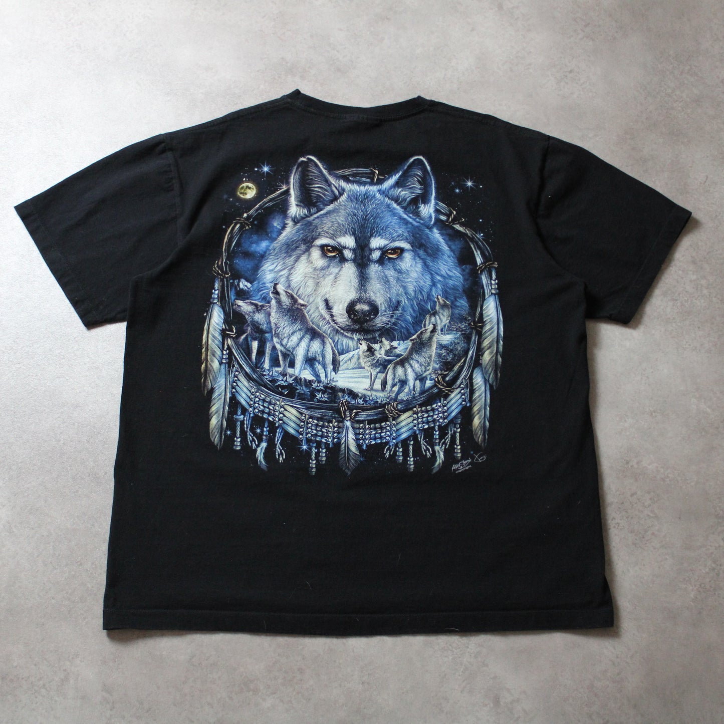 Rock Chang bedrucktes T-Shirt (Herren-L) [ENTDECKT]