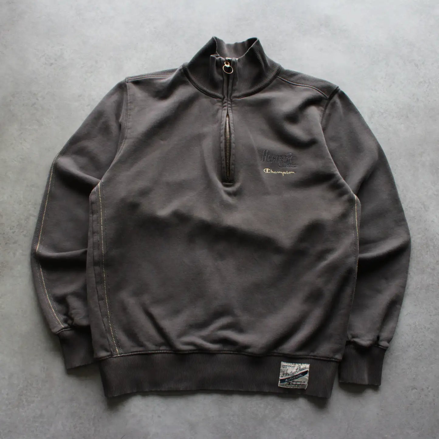 Champion Rochester Quarter Zip Sweatshirt – Brown (Woman-S)