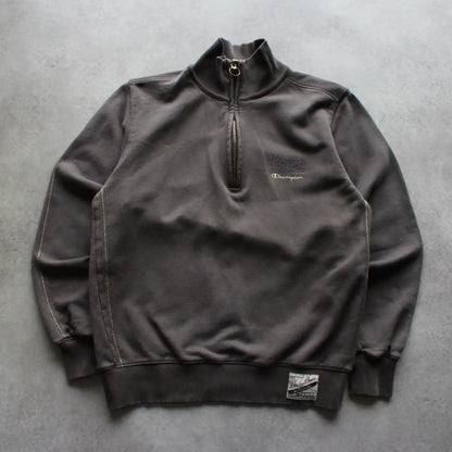 Champion Rochester Quarter Zip Sweatshirt – Brown (Woman-S)