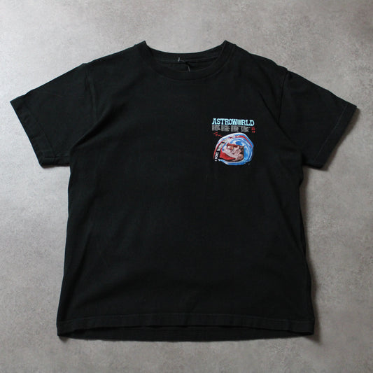 Bedrucktes T-Shirt „Astroworld Tour 2019“ (Herren, S)